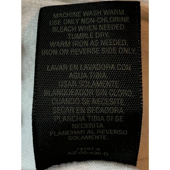 Arizona Jeans Co Mens White Long-sleeved Distressed 1988 (M-001) - Picture 3 of 8